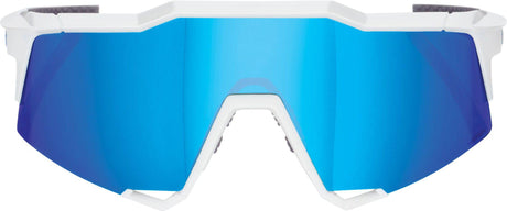 100percent 100percent-Brille Speedcraft Tall Matte White-HiPER Blue