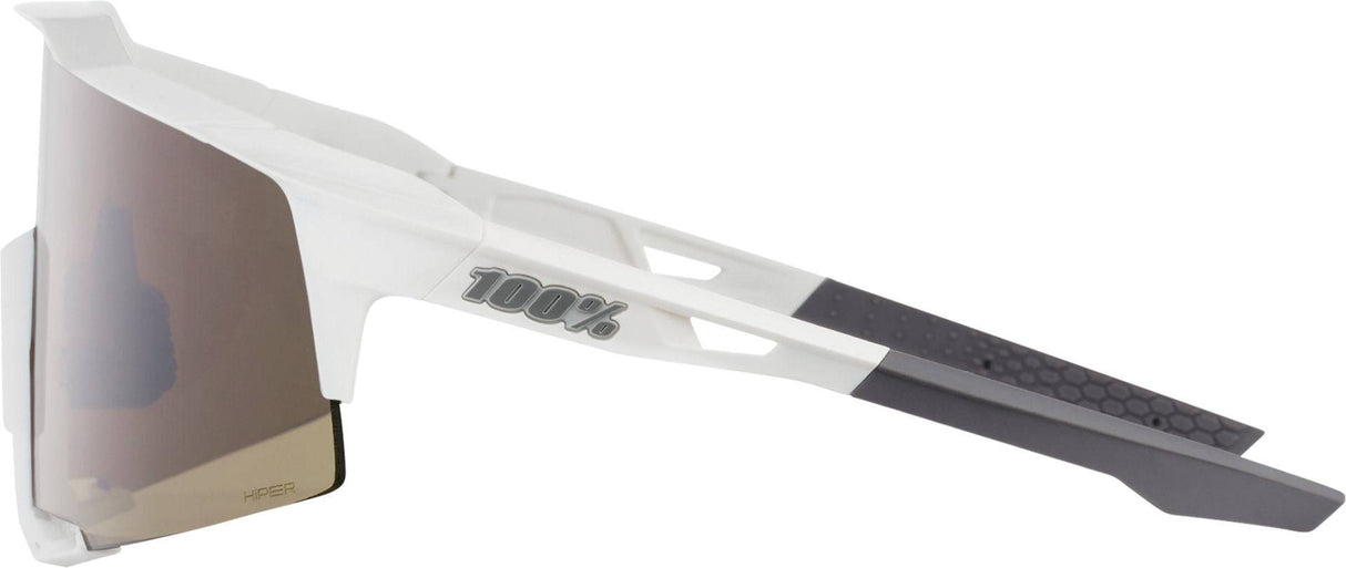 100percent 100percent-Brille Speedcraft Tall Matte White-HiPER Silv