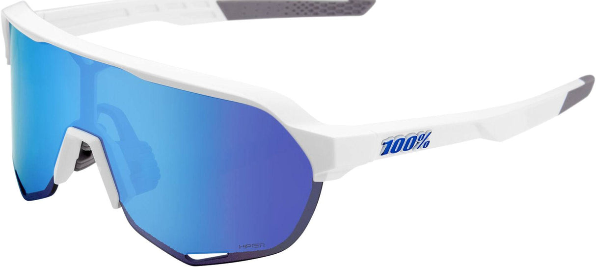 100percent 100percent-Brille S2 Matte White-HiPER Blue ML