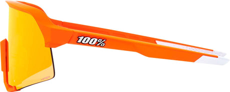 100percent100percent-Brille S3 Soft Tact Neon Orange-HiPER Red ML