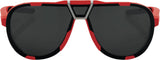 100percent 100percent-Brille Westcraft Soft Tact Red-Black Mirror