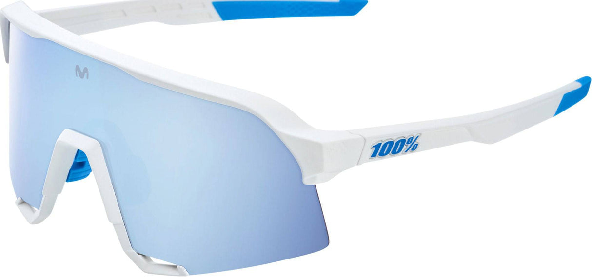 100percent 100percent-Brille S3 Movistar Team White-HiPER Blue ML