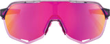 100percent 100percent-Brille S2 Polished Translucent Grey -Purple Multilayer Mirro