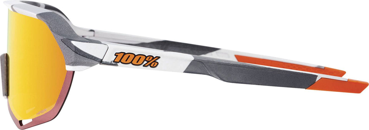 100percent 100percent-Brille S2 Soft Tact Grey Camo-HiPER Red ML