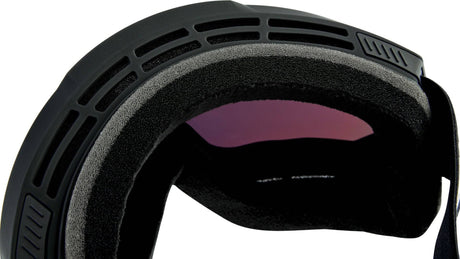 100percent100percent-Snowcraft XL Hiper Goggle Black/Silver - Mirror Silver Lens