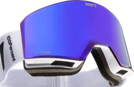 100percent100percent-Norg Hiper Goggle White -Mirror Violet