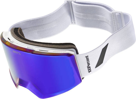 100percent100percent-Norg Hiper Goggle White -Mirror Violet