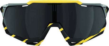 100percent 100percent-Speedtrap Brille Soft Tact Hazard - black mirror lens