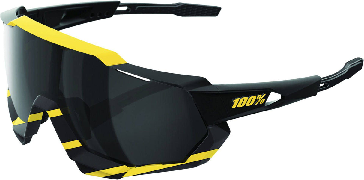 100percent 100percent-Speedtrap Brille Soft Tact Hazard - black mirror lens