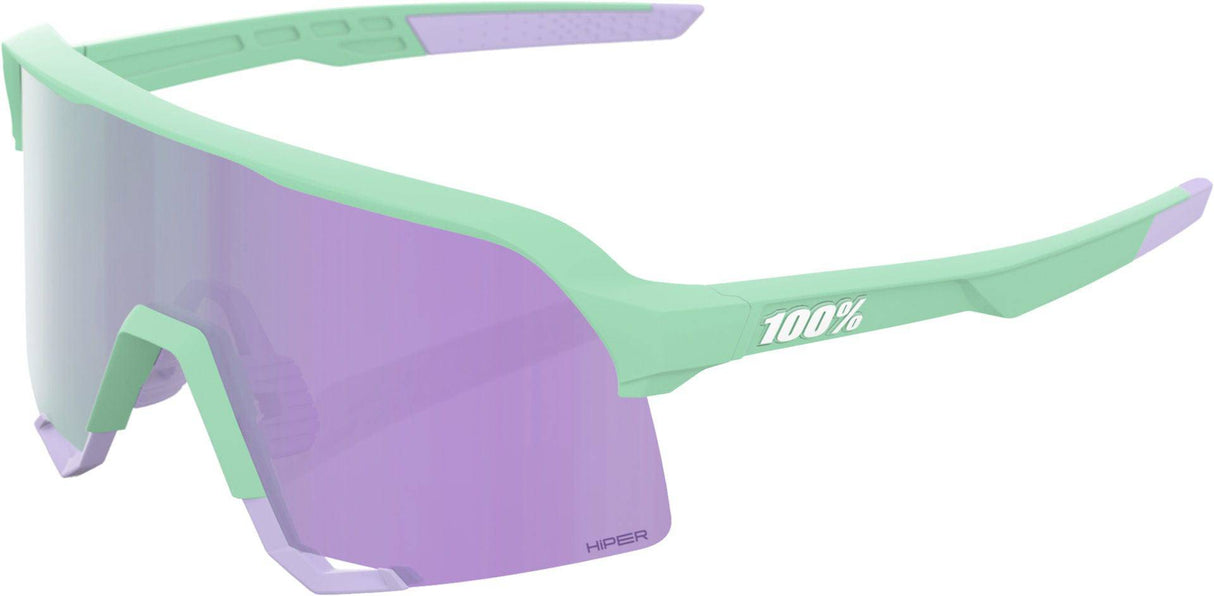 100percent 100percent-S3 Brille Soft Tact Mint - HiPER Lavender Mirror Lens