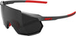 100percent 100percent-Racetrap 3.0 Brille Gunmetal Black Mirror Lens