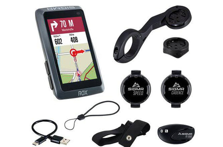 SIGMA SPORT Sigma Computer ROX 12.1 Evo GPS Set grau