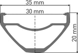 DT Swiss DT Swiss-H 1900 SPLINE Laufrad 29" IS 30 148/12