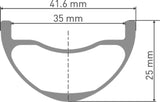 DT Swiss DT Swiss-HXC 1501 SPLINE Laufrad 27.5" IS 35 110/15