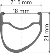 DT Swiss DT Swiss-PR 1400 DICUT Laufrad Oxic 700c RB 21 130/5mm