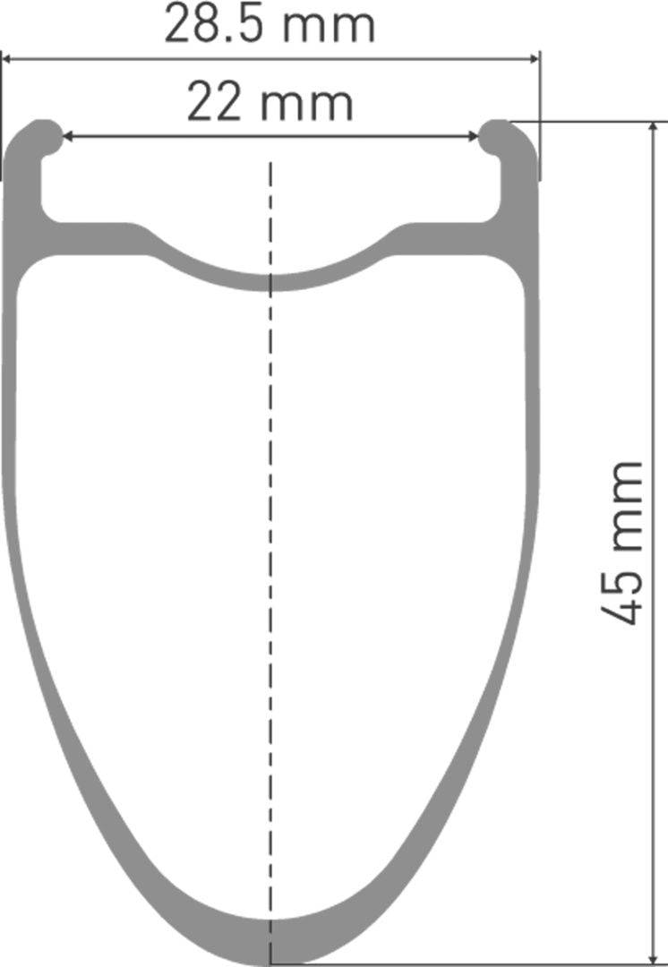 DT Swiss DT Swiss-CRC 1400 SPLINE Laufrad 700c CL 45 142/12mm HG XDR