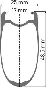 DT Swiss DT Swiss-ARC 1100 DICUT Laufrad 700c RB 48 130/5mm HG XDR