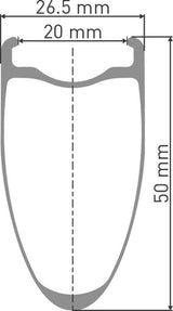 DT Swiss DT Swiss-ARC 1400 DICUT Laufrad 650B CL 50 142/12mm HG XDR