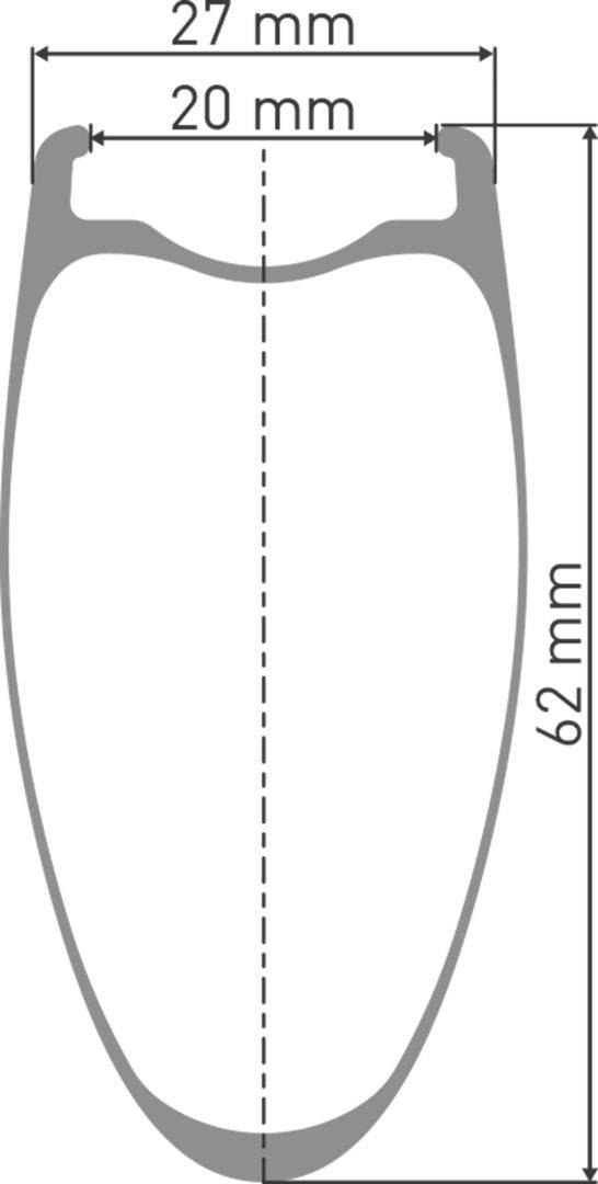 DT Swiss DT Swiss-ARC 1100 DICUT Laufrad 700c CL 62 142/12mm HG XDR