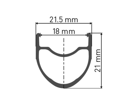 DT Swiss DT Swiss-RR 411 Felge symmetric RB 700c 18 28L