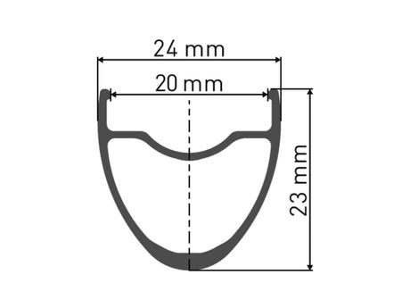 DT Swiss DT Swiss-R 470 Felge DB 700c 20 32L