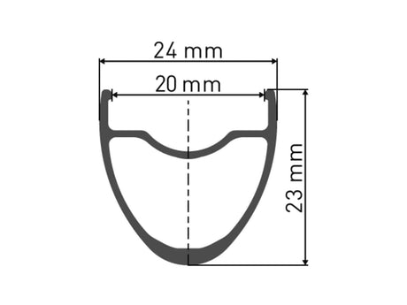 DT Swiss DT Swiss-R 470 Felge DB 700c 20 28L