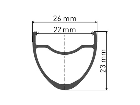 DT Swiss DT Swiss-R 500 Felge DB 700c 22 28L