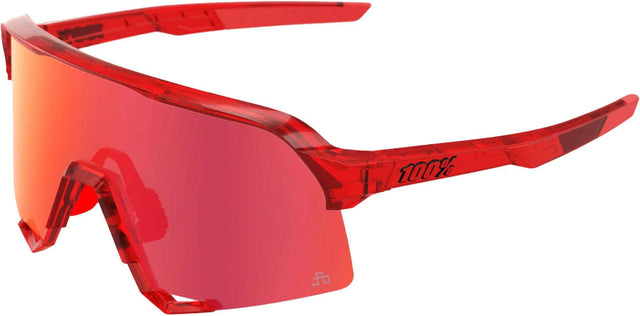 100percent 100percent-S3 Gloss Translucent Red / Hiper Red Mirror lens