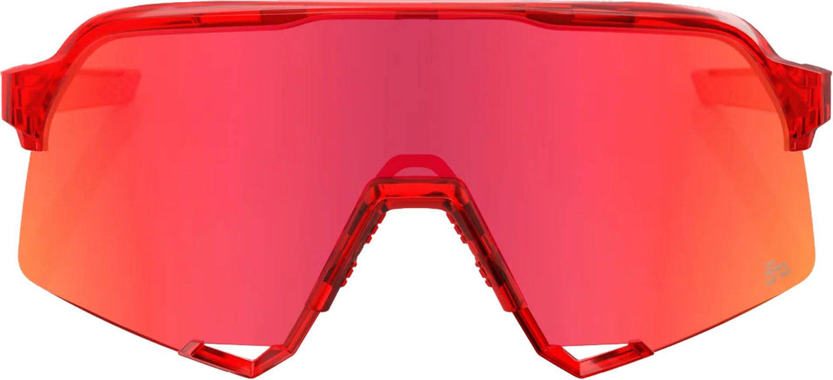 100percent 100percent-S3 Gloss Translucent Red / Hiper Red Mirror lens