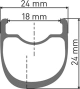 DT Swiss DT Swiss-PRC 1100 DICUT MON CHASSERAL Laufrad 700c CL 24 142/12mm HG XDR