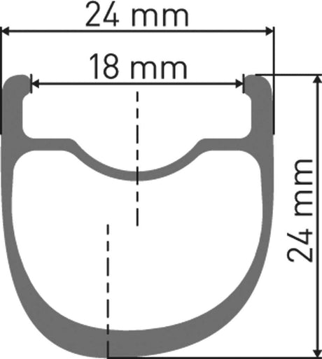 DT Swiss DT Swiss-PRC 1100 DICUT MON CHASSERAL Laufrad 700c CL 24 142/12mm HG XDR