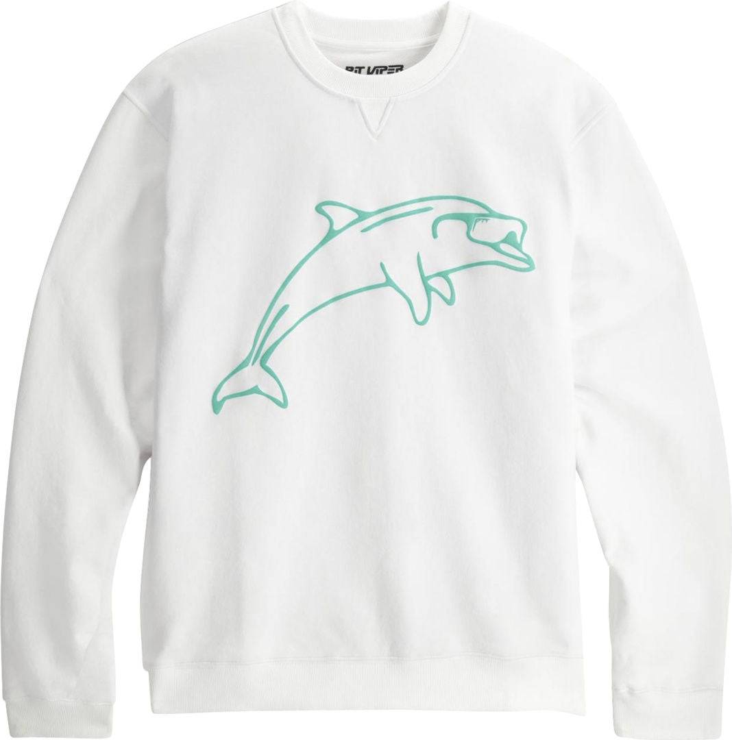 Pit Viper Pit Viper-Passion Aquatica Crewneck Sweatshirt weiss