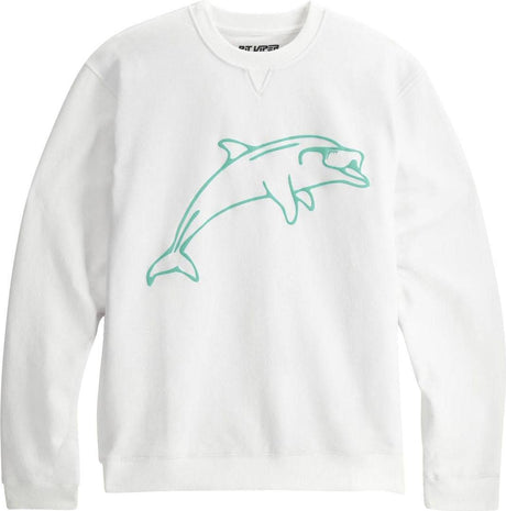 Pit Viper Pit Viper-Passion Aquatica Crewneck Sweatshirt weiss