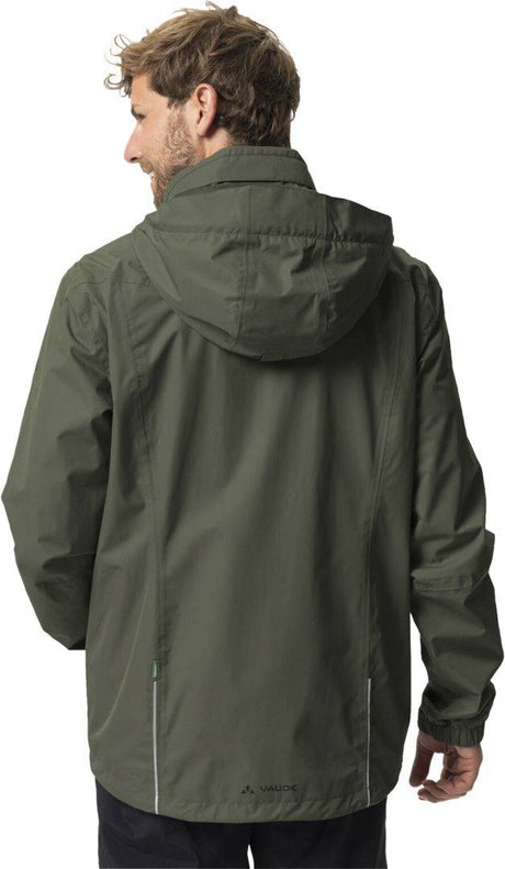 VAUDEVAUDE-Escape Bike Light Jacket Men khaki