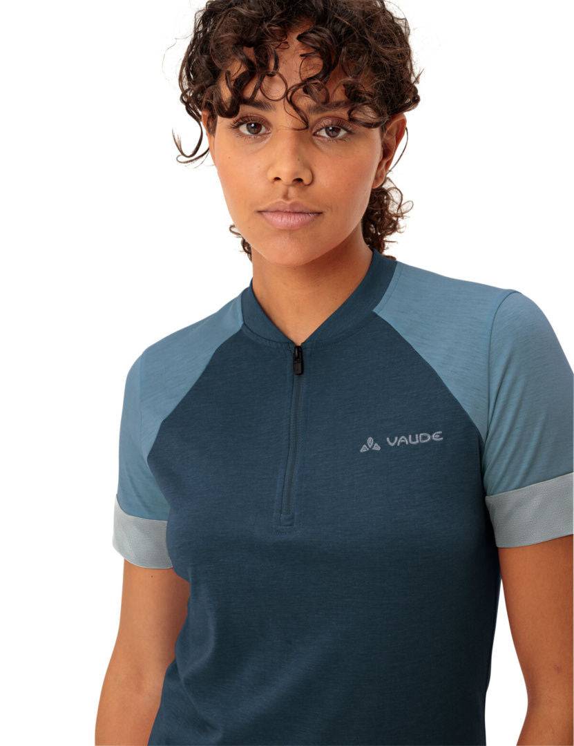 VAUDE VAUDE-Altissimo Q-Zip Shirt Ladies dark sea uni