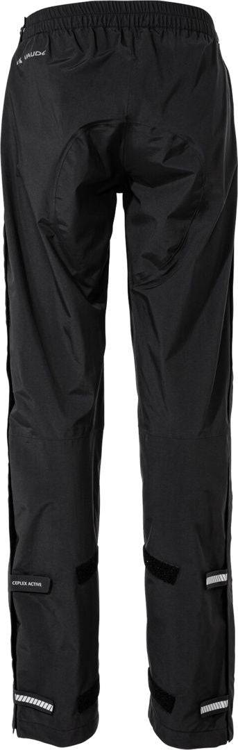 VAUDE VAUDE-Yaras Rain Zip Pants IV Ladies black