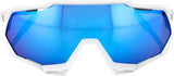 100percent 100percent-Brille Speedtrap Matte White-HiPER Blue ML