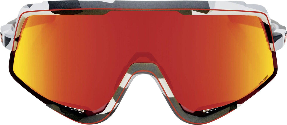 100percent 100percent-Brille Glendale Soft Tact Grey Camo-HiPER Red