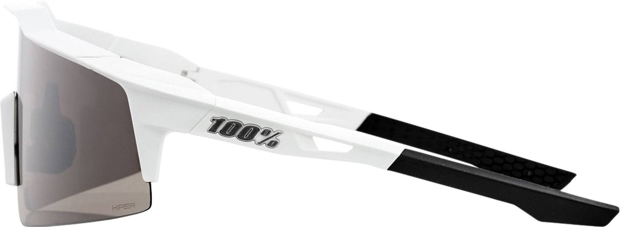 100percent 100percent-Brille Speedcraft SL Matte White-HiPER Silver