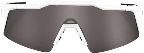 100percent 100percent-Brille Speedcraft SL Matte White-HiPER Silver