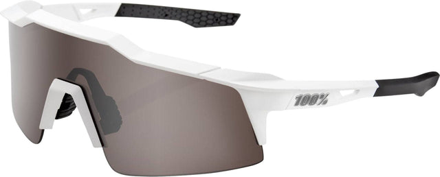 100percent 100percent-Brille Speedcraft SL Matte White-HiPER Silver