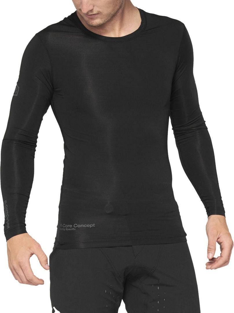 100percent 100percent-LS Jersey R-Core Concept schwarz