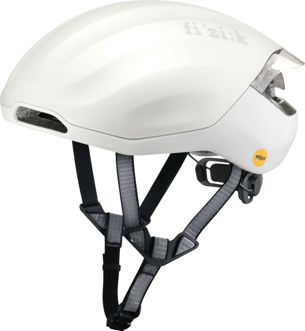 Fizik-Kudo Aero Helmet + Light weiss