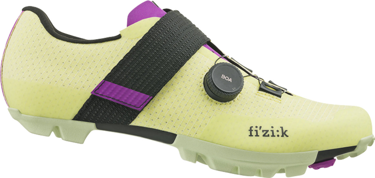 Fizik-Ferox Carbon Shoes limone/lila