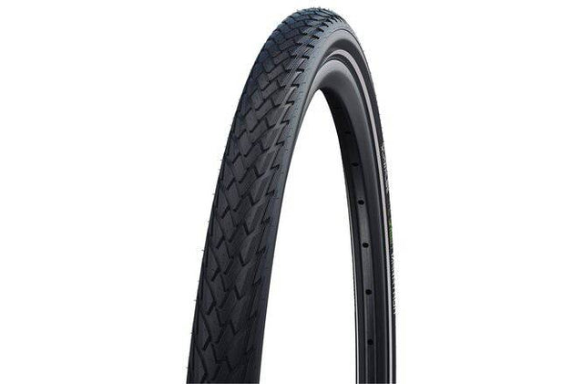 Schwalbe Schwalbe Pneu Green Marathon 700x47C GG Starr mit Reflexstreifen black