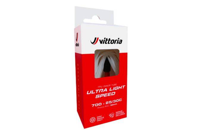 Vittoria Vittoria Schlauch Ultra Light Speed TPU 700c 25-30c Prestaventil 60 mm Standard