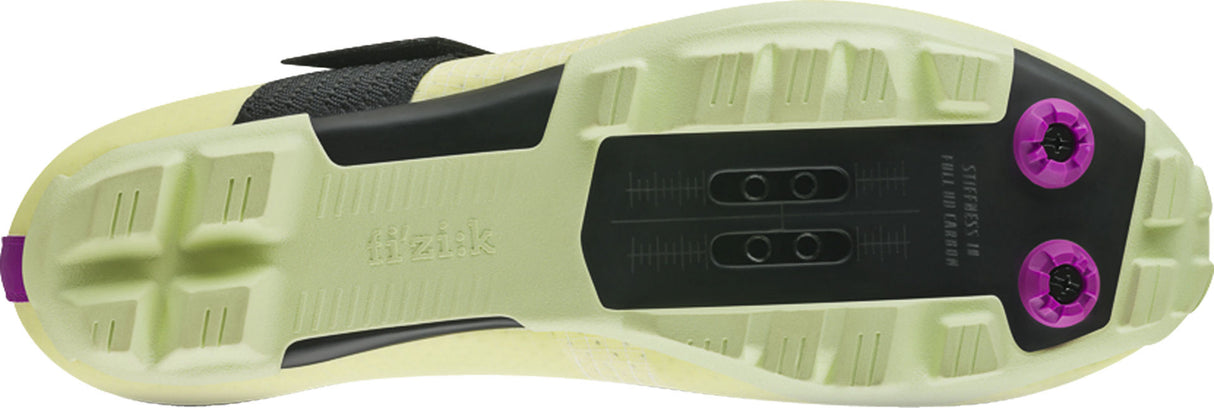 Fizik-Ferox Carbon Shoes limone/lila