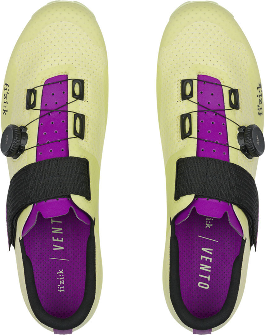 Fizik-Ferox Carbon Shoes limone/lila