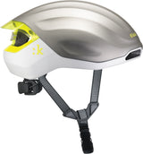 Fizik-Kudo Aero Helmet + Light silber