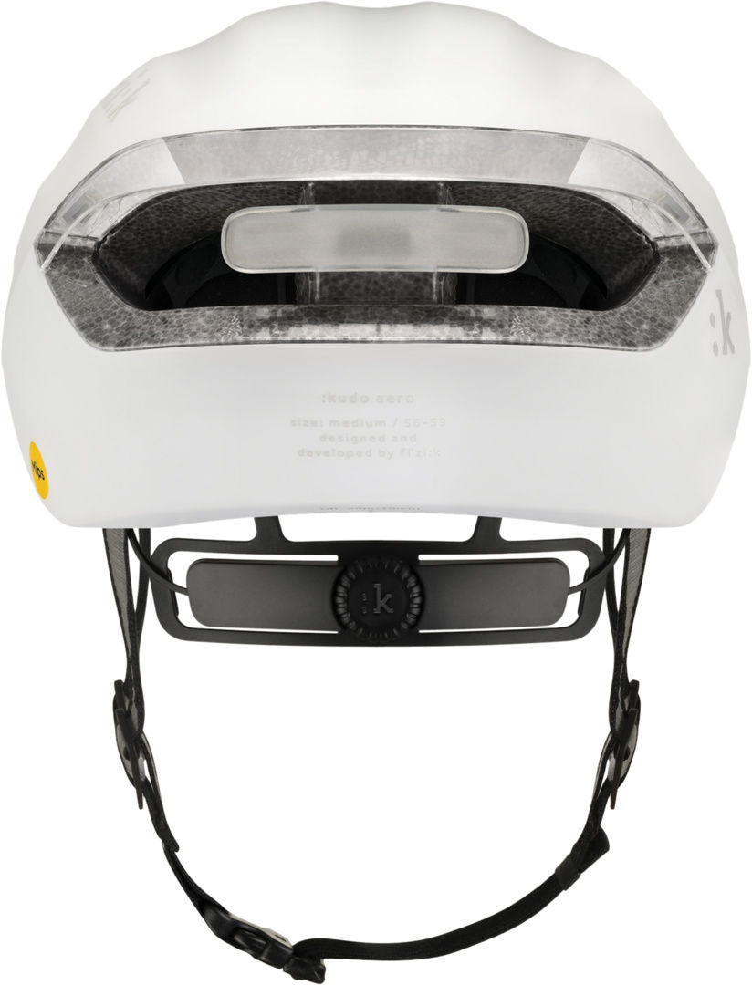 Fizik-Kudo Aero Helmet + Light weiss